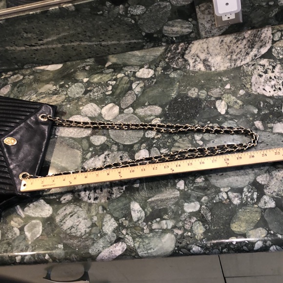 Fellini Italia Tote Quilted Cameo Black Leather Size Large - Picture 12 of 12